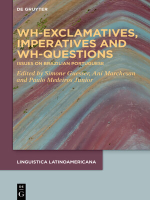 cover image of Wh-exclamatives, Imperatives and Wh-questions